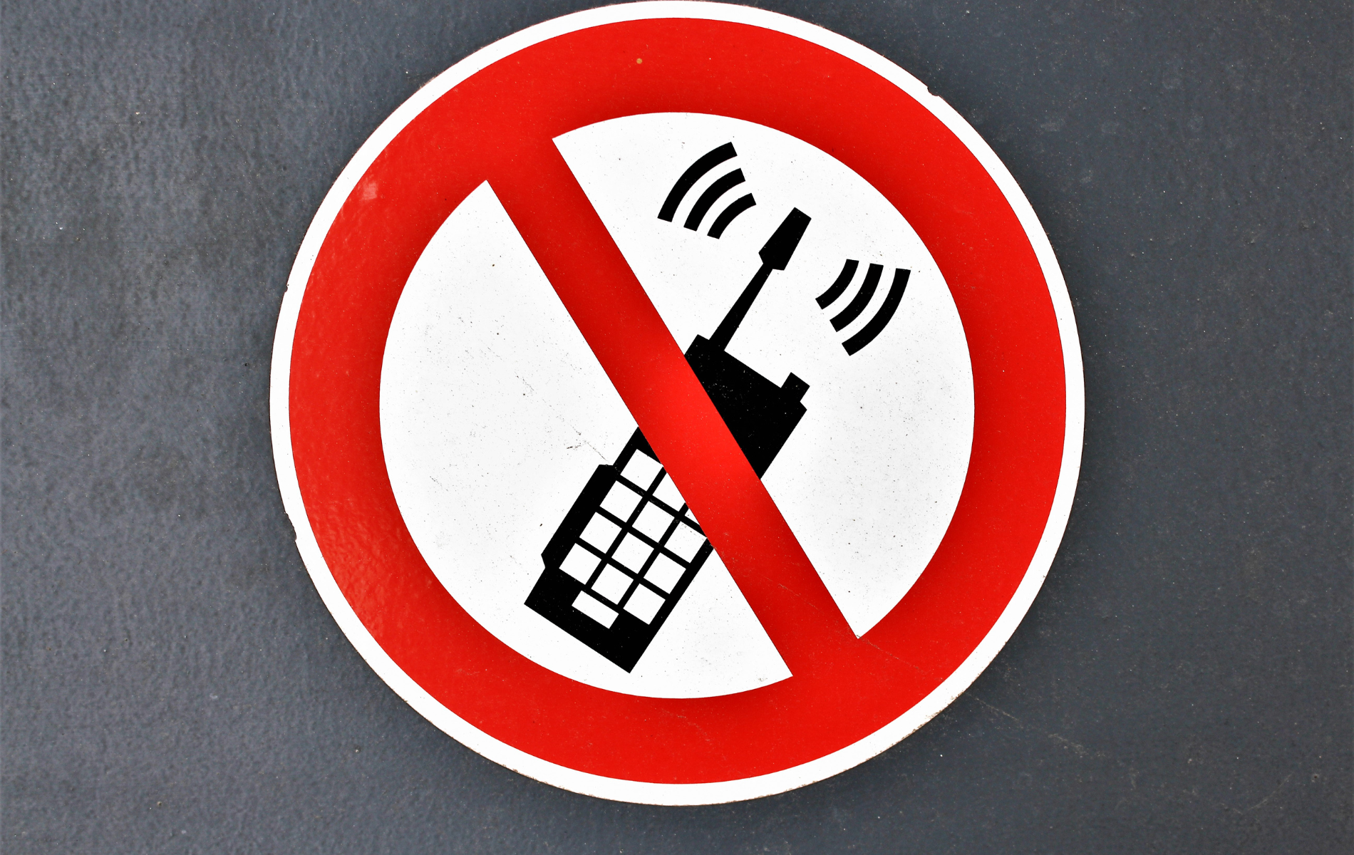 Handyverbot Schild
