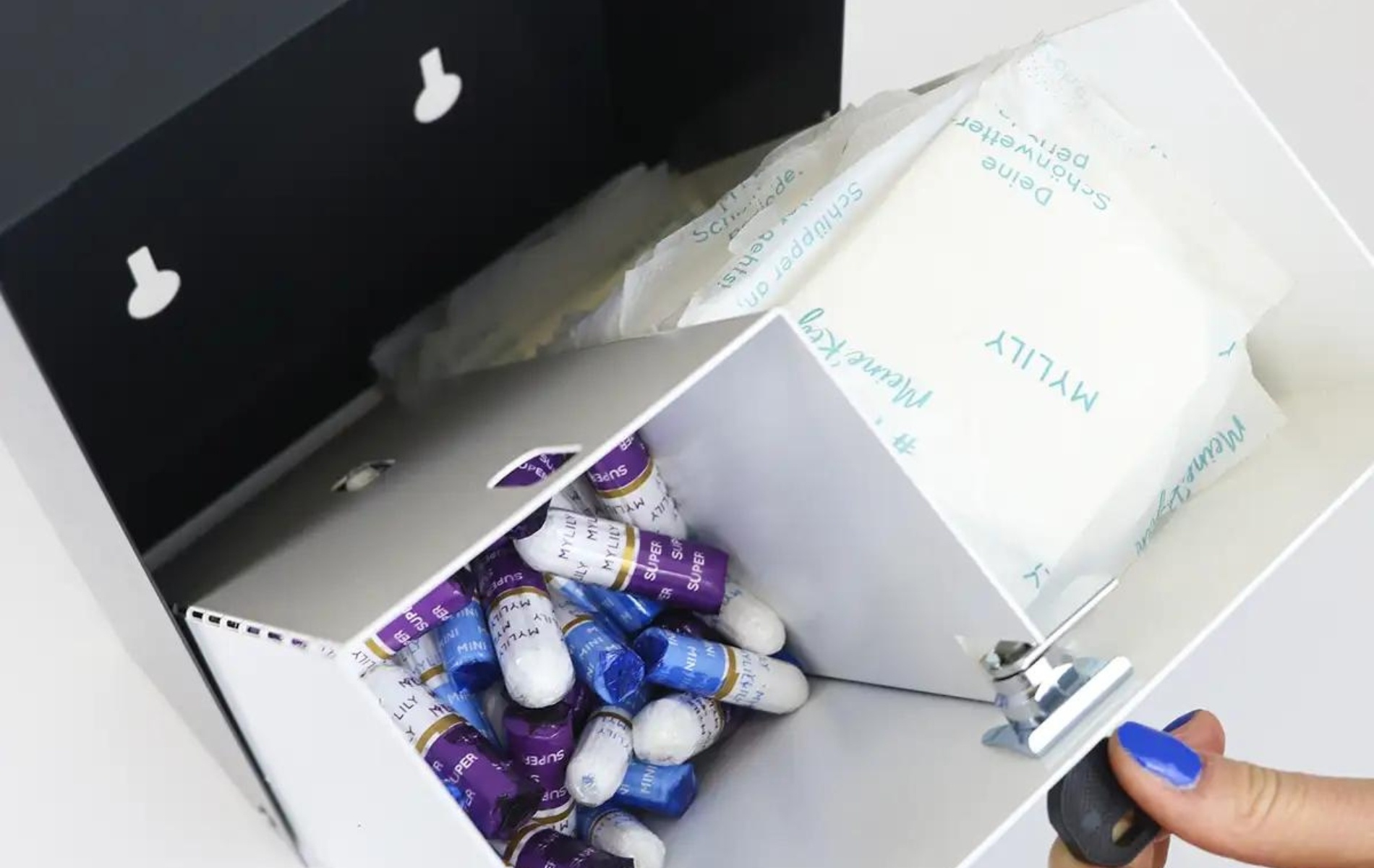 Menstruationsprodukte im Unternehmen