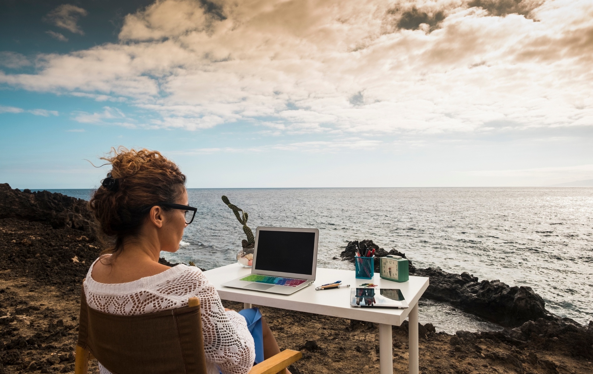 Workation bedeutet, Arbeiten von wo man möchte.